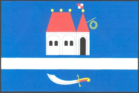 Vlajka obce Velká nad Veličkou