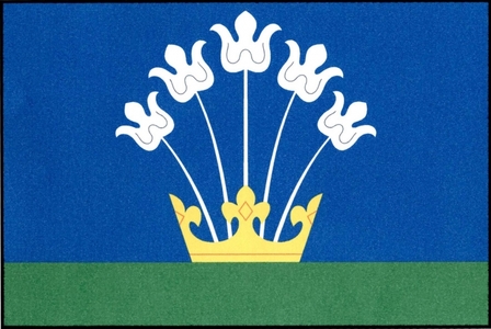 Vlajka obce Vyškovec