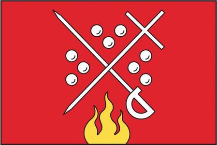Vlajka obce Zhoř