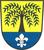 Znak obce Vrbno nad Lesy