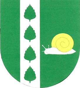 Znak obce Březina