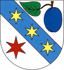 Znak obce Dolany nad Vltavou