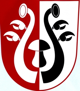 Znak obce Hřibiny-Ledská