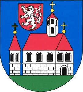 Znak obce Kostelec nad Labem