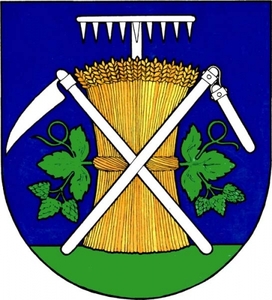 Znak obce Lenešice