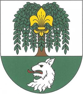 Znak obce Milostín