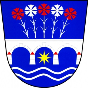 Znak obce Toušice