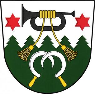 Znak obce Vižina